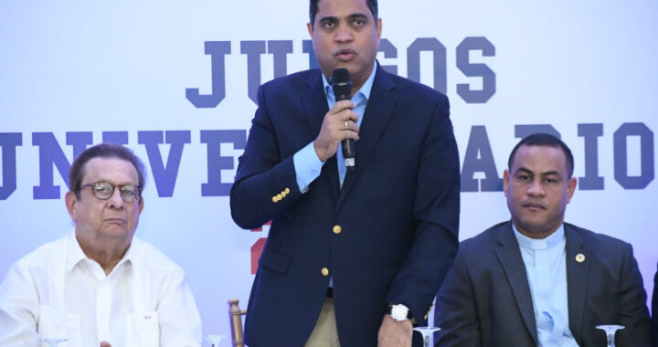 Ministro Kelvin Cruz anuncia el rescate de los Juegos Deportivos Universitarios 2025
