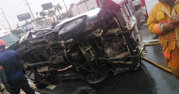Al menos cuatro personas heridas en accidente de tránsito en la Lope de Vega con Kennedy