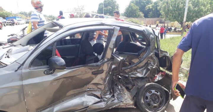 Conductor de yipeta aplastada en el KM 9 cuenta lo ocurrido